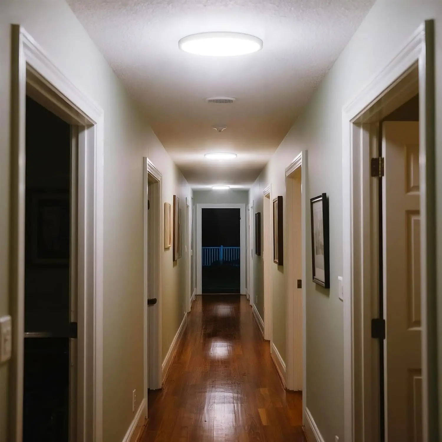 Ultra-Thin LED Ceiling Light, Modern Minimalist Round Waterproof Lamp, Luxury Lighting for Bedroom, Living Room & Balcony, Three