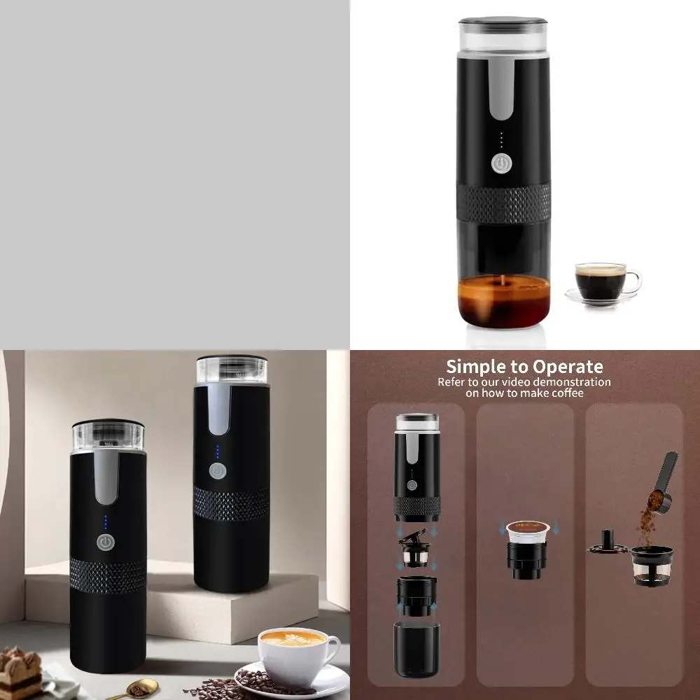 2023 Draagbare koffiemachine Capsule Gemalen koffiebrouwer Geschikt voor koffiepoeder en koffiecapsules