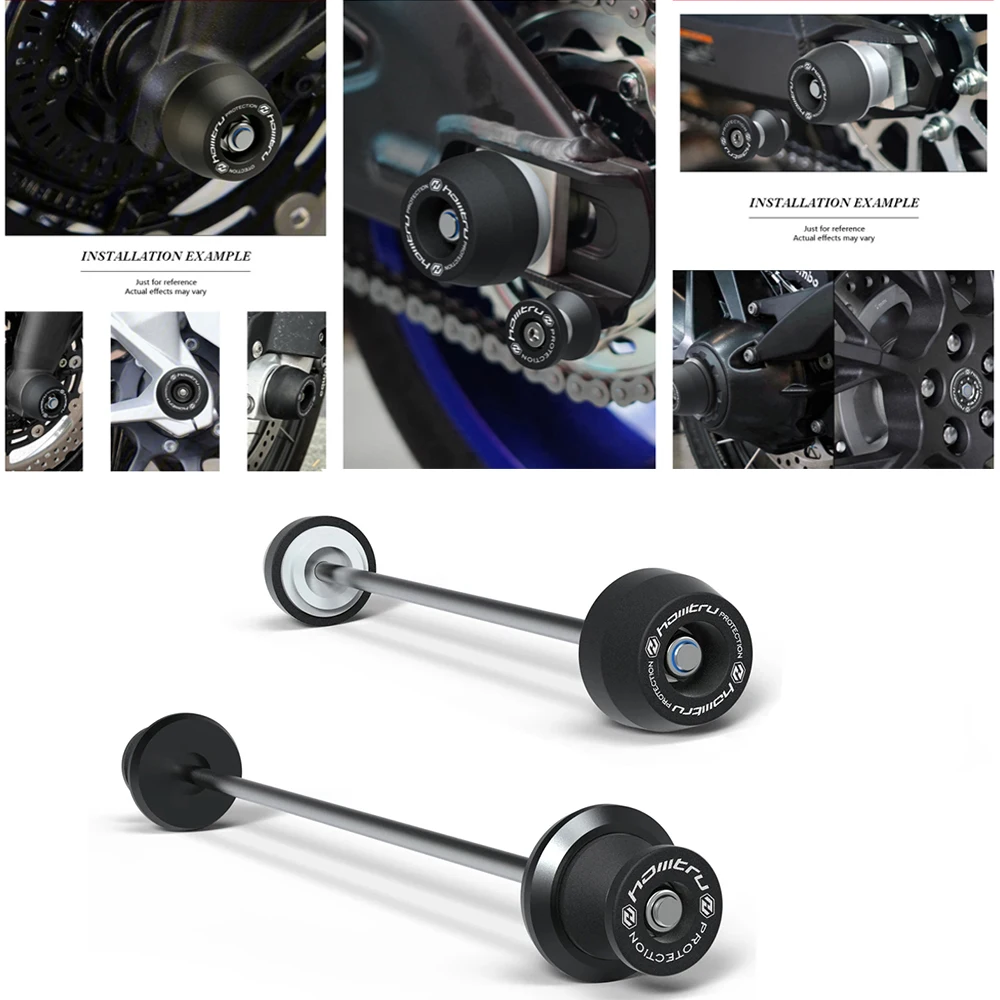 

Motorcycle Wheel Spindle Cover Set for YAMAHA FZ-07 XSR700 MT07 2013-2023