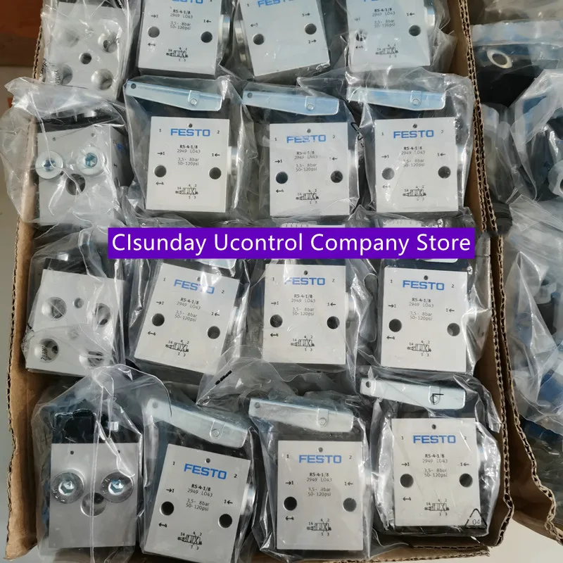 

New Original FESTO handle valve R-3-1/4-B 8985 R-5-1/4-B 8996 H-3-1/4-B 8987 H-5-1/4-B 8995 RS-3-1/8 2272 RS-4-1/8 2949