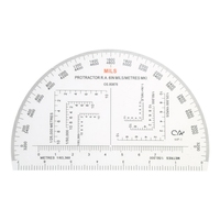 Military Map Coordinate Scale Protractor Romer Grids Reference Tool