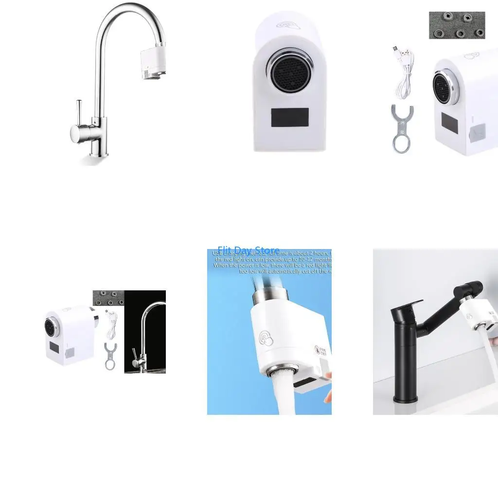 

F92C Efficient Water Saving Tap Double Water Tap Fast Induction Easy to Use