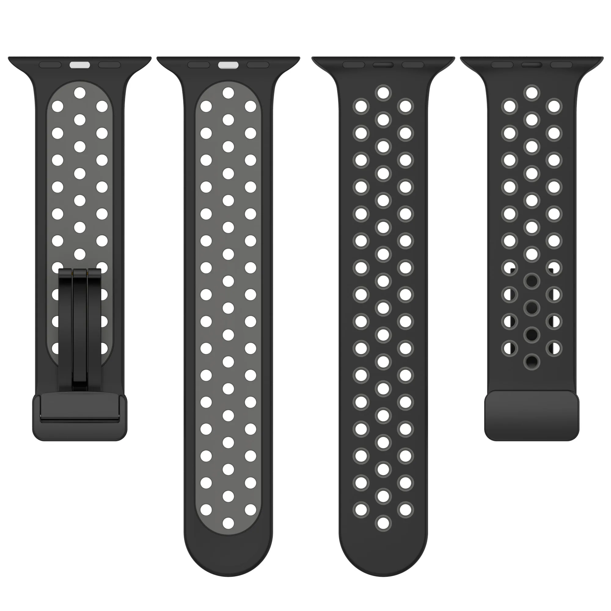 Магнитный ремешок для Apple Watch Band 44 мм 46 мм 45 мм 40 мм 41 мм 42 мм Силиконовый браслет iWatch Series 10 9 8 se 7 6 5 4 Ultra 2 49 мм