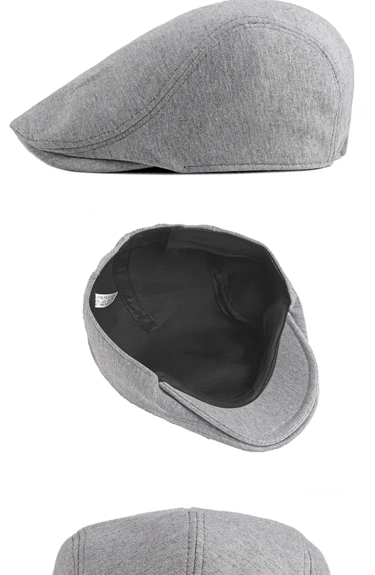 Women's Men's cotton Newsboy Flat Cap Herringbone Tweed Hat Beret Irish Cabbie Gatsby Tweed Ivy view 6