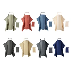 Toalha alimentação do bebê respirável capa enfermagem privacidade amamentação capa poncho