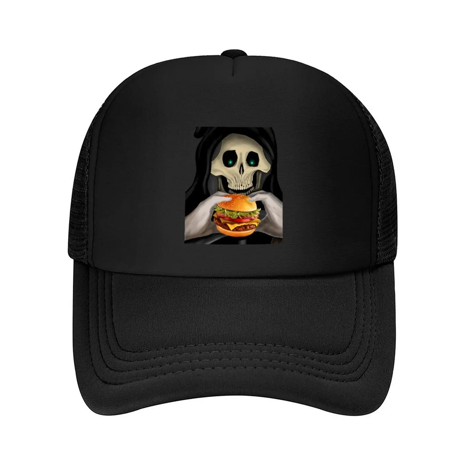 

Hungry grim reaper Baseball Cap Luxury Brand hats for men Golf Cap Dropshipping Women Men's
