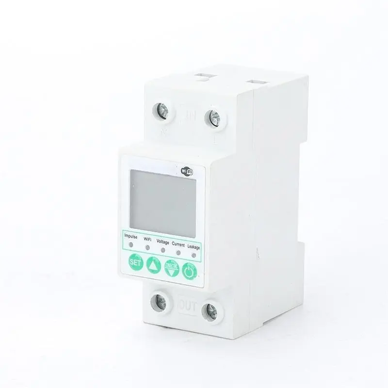 Exquisite-Leakage And Undervoltage Under Voltage Protection, Smart Energy Meter, Wi-Fi Enabled Kwh Measurement Device