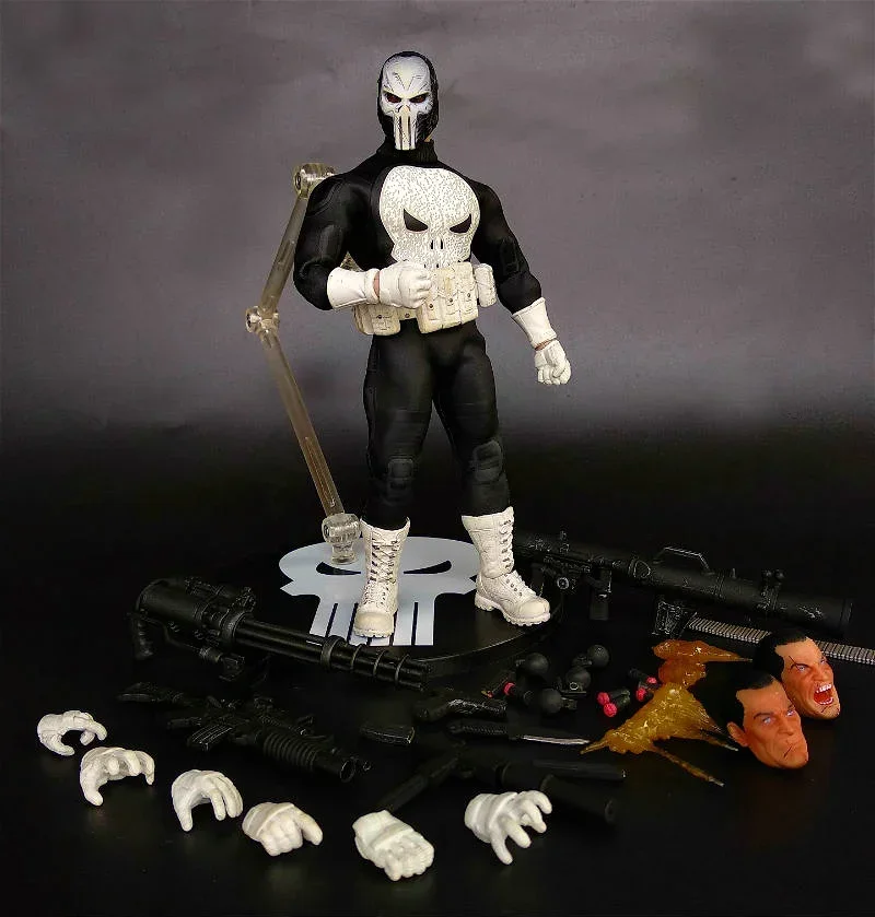 

Mezco 1/12 Collectible Doll Frank Castle Battle Suit Complete Set Of 6-person Soldier Action Doll Halloween Christmas Gift Toys