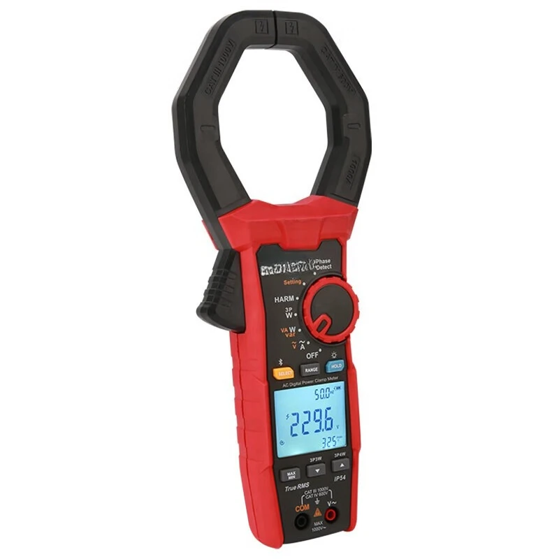 

UT219P Industrial Clamp Meter Digital Multimeter Harmonic AC Power Clamp Meter
