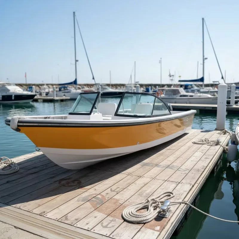 19ft/5.8m Fiberglass Multiple Purpose Fishing Boat for Leisure/passenger/patrol/tourism/work Activities
