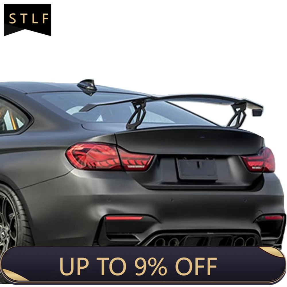 

GT Carbon Black Tail Wing Racing Sedan Universal Car Modification Accessories Rear Spoiler ABS Exterior Trim Decoration