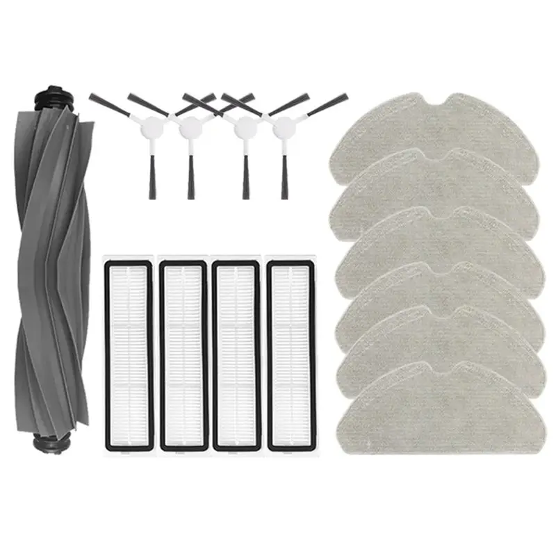 Exquisite-For Dreame Bot D10S / D10S Pro Robot Vacuum Cleaner Mop Pad Roller Main Side Brush Hepa Filter Spare Parts Accessories