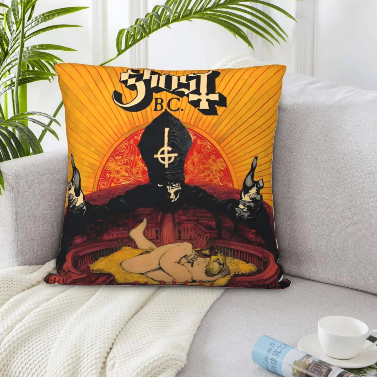 

Ghost Band 001096, чехлы для домашнего декора, декоративные подушки, наволочка «Дакимакура», наволочка