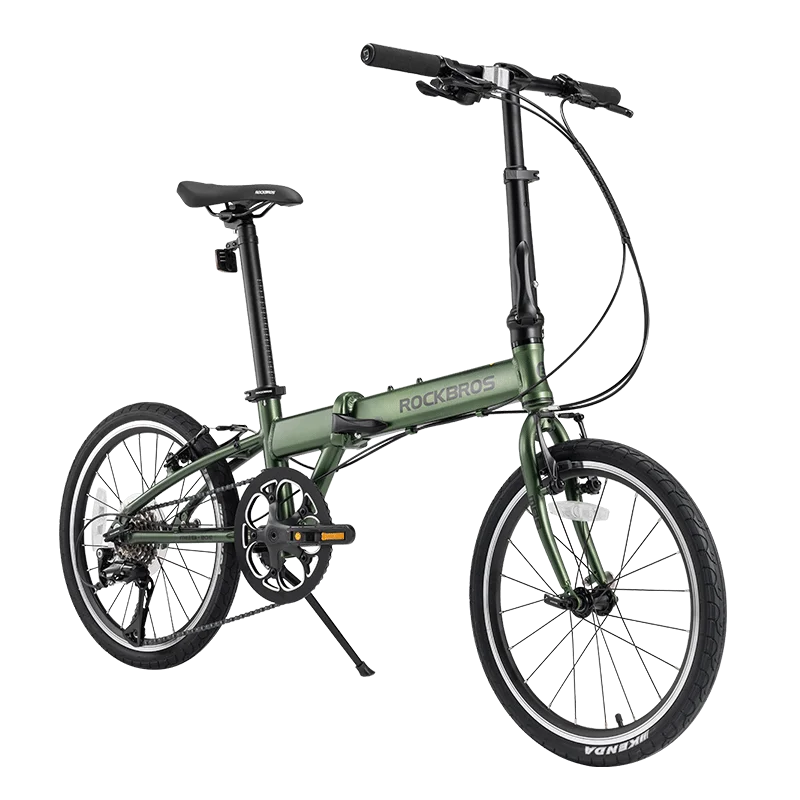ROCKBROS 20 インチ折りたたみ自転車シマノ 8 スピードアルミ合金