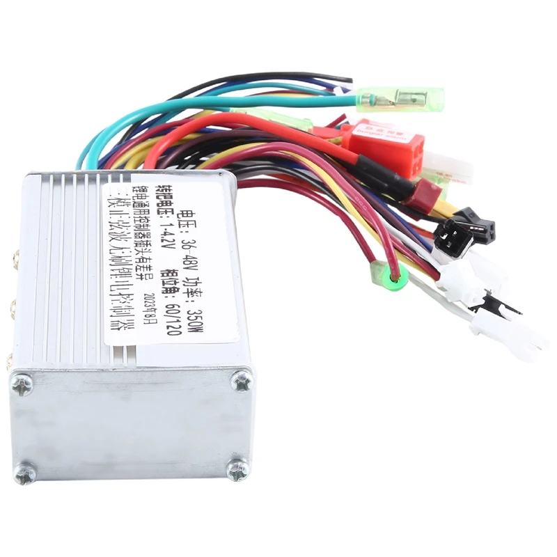 Electric Bicycle Controller E-Bike Accessories 36V/48V Electric Bike Motor Brushless Sinewave Controller