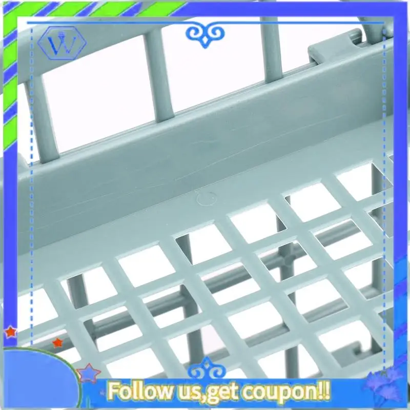 

A55P-3X Storage Shelves,Plastic Small Storage Shelves - 2 Tier Shelf Shelving,Kitchen Shelf Bathroom Organizer(Nordic Blue)