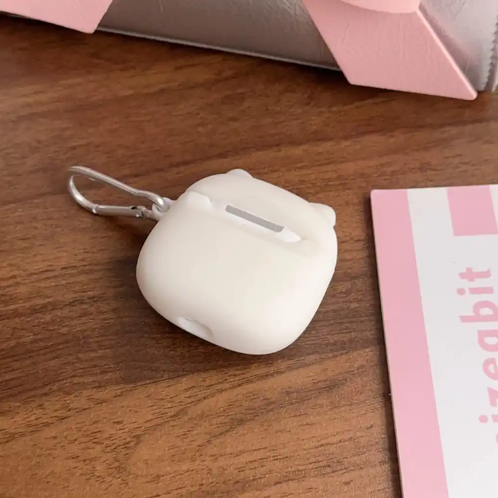 جراب سماعة أذن شخصية كرتونية لطيف لأجهزة AirPods ، سيليكون ناعم ، غطاء حماية ضد السقوط ، مرحبا كيتي ، صندوق الشحن الساخن ، 1 ، 2 ، 3 Pro