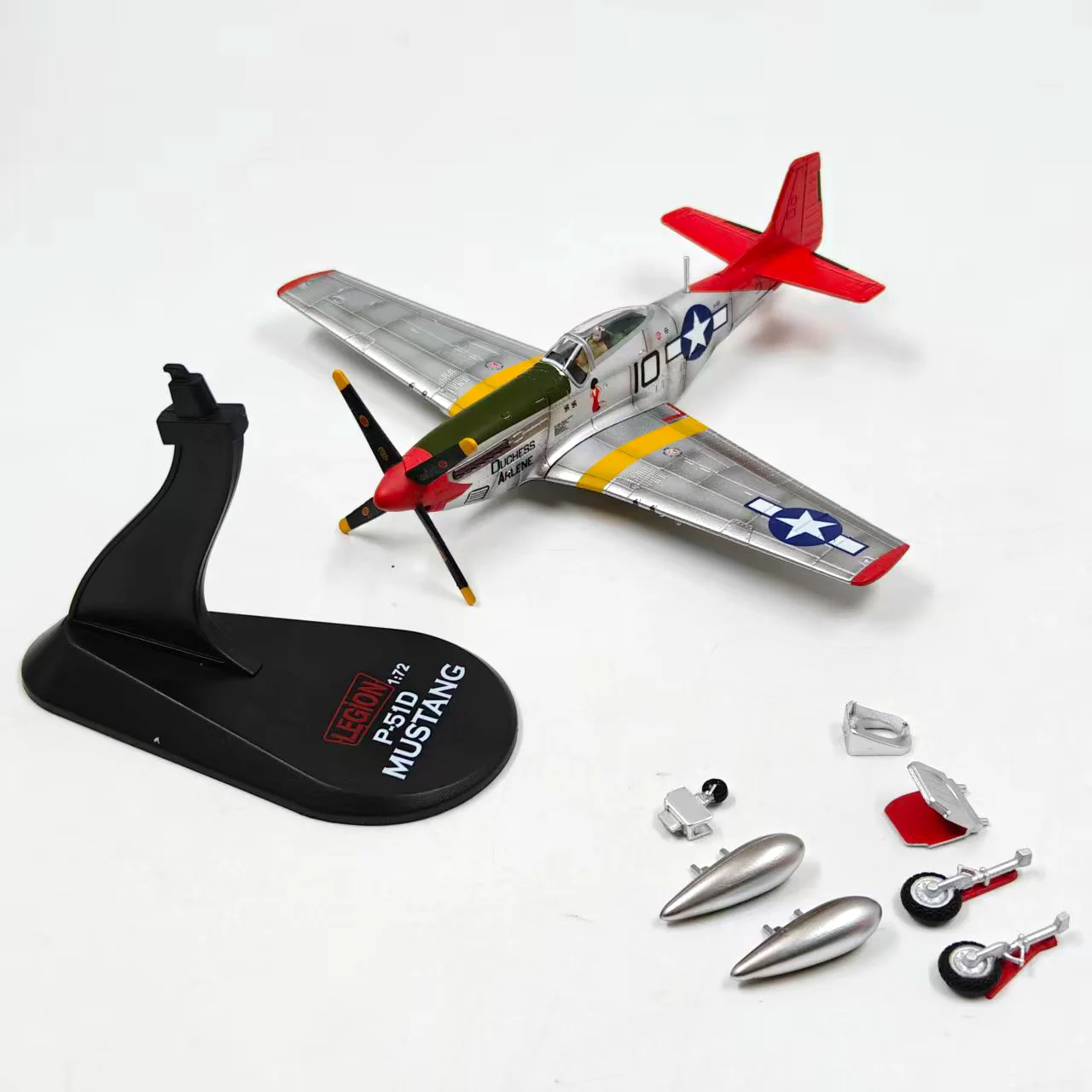 LEGION 1:72 Scale P-51D Mustang Alloy Model Aircraft Fighter Model For Display Collections Festival Gifts view 3