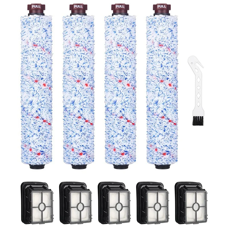 Сменные валики щетки для разных поверхностей для пылесоса Byissell Crosswave 1785 2303, для аксессуара Bissell Crosswave 3в1