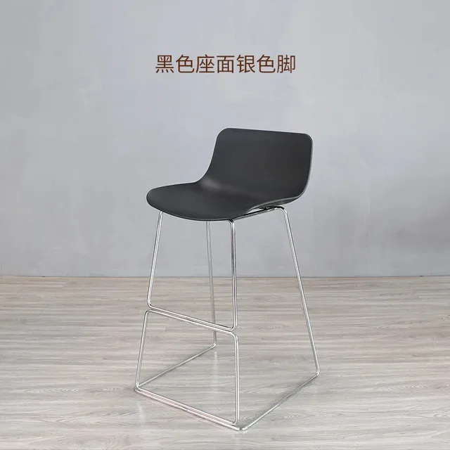 Nordic Wrought Iron Casual Dessert Milk Tea Shop Industrial Style Restaurant Chair Bar Stool