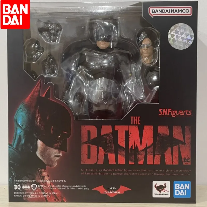 

New Bandai S.h.figuarts The Batman 155mm Shf Action Figures Collection Anime 2022 Robert Pattinson The Batman Toy Model In Stock