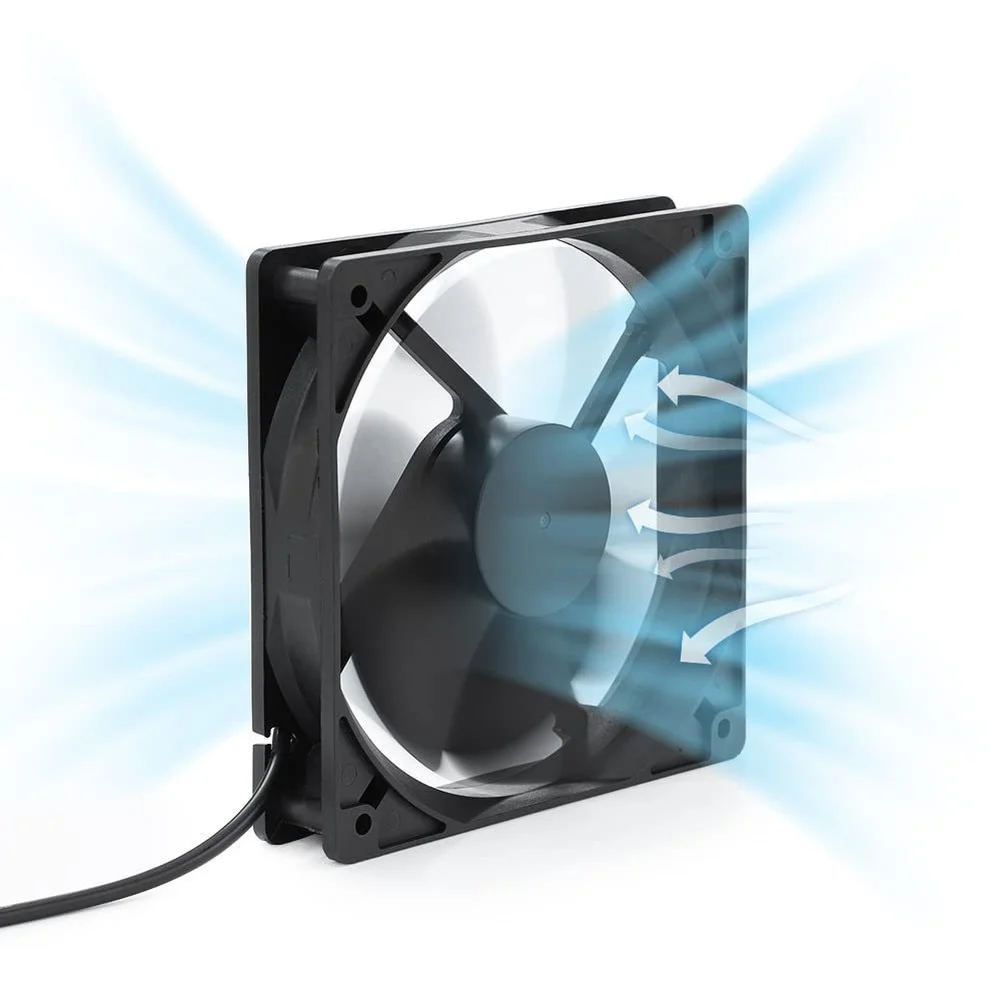 1set 12W Solar Panel Fan Kit Solar-Exhaust Fan With Dual-DC Output For Chicken House Greenhouse Shed Ventilation Window
