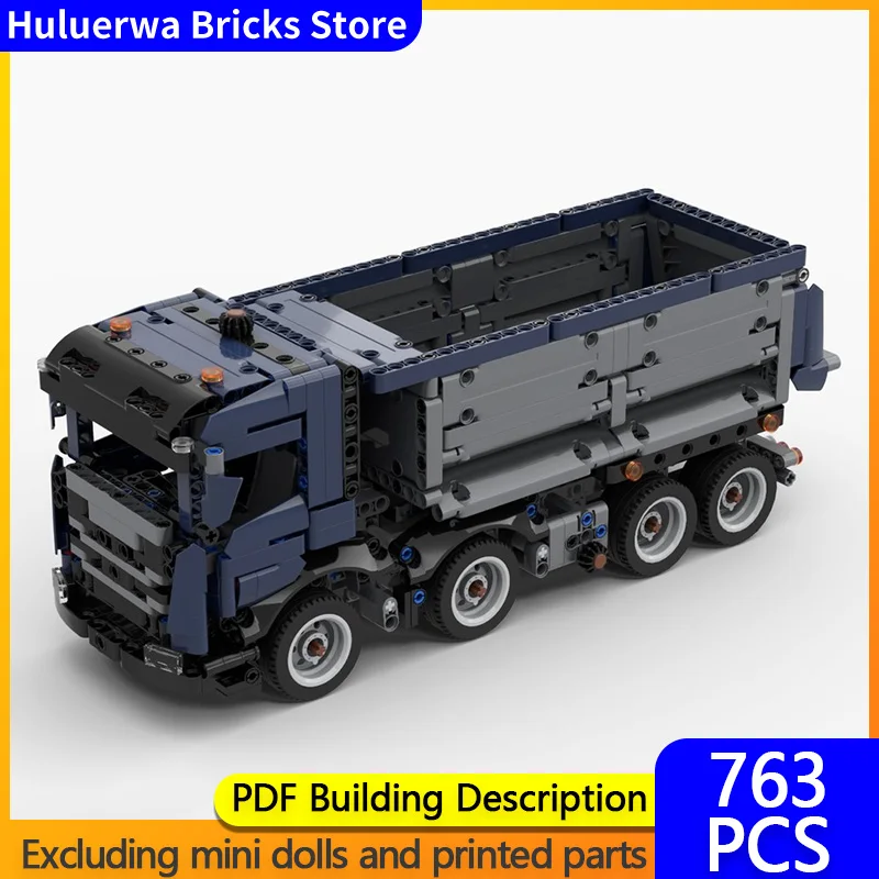 

Speed Hypercar Model MOC Building Bricks XT Heavy-Duty Transport Truck Modular Technology Gifts Holiday Assemble Children Toys