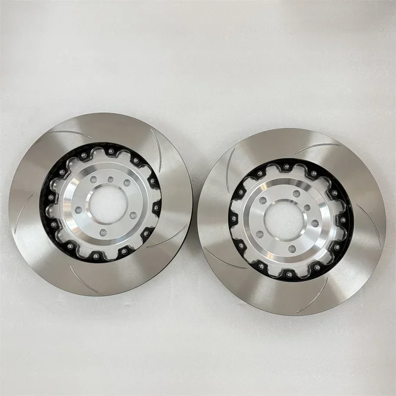 Customizable New Auto Brake Rotor 362x32mm Curved Disc Floating Center Bell for BMW E46 Land Cruiser 200