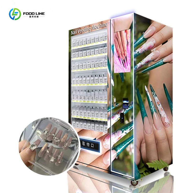 Nail Art Cosmetics Self-Service Beauty Vending Machine--Shopping Mall Nail Art Vending Machine Fashion
