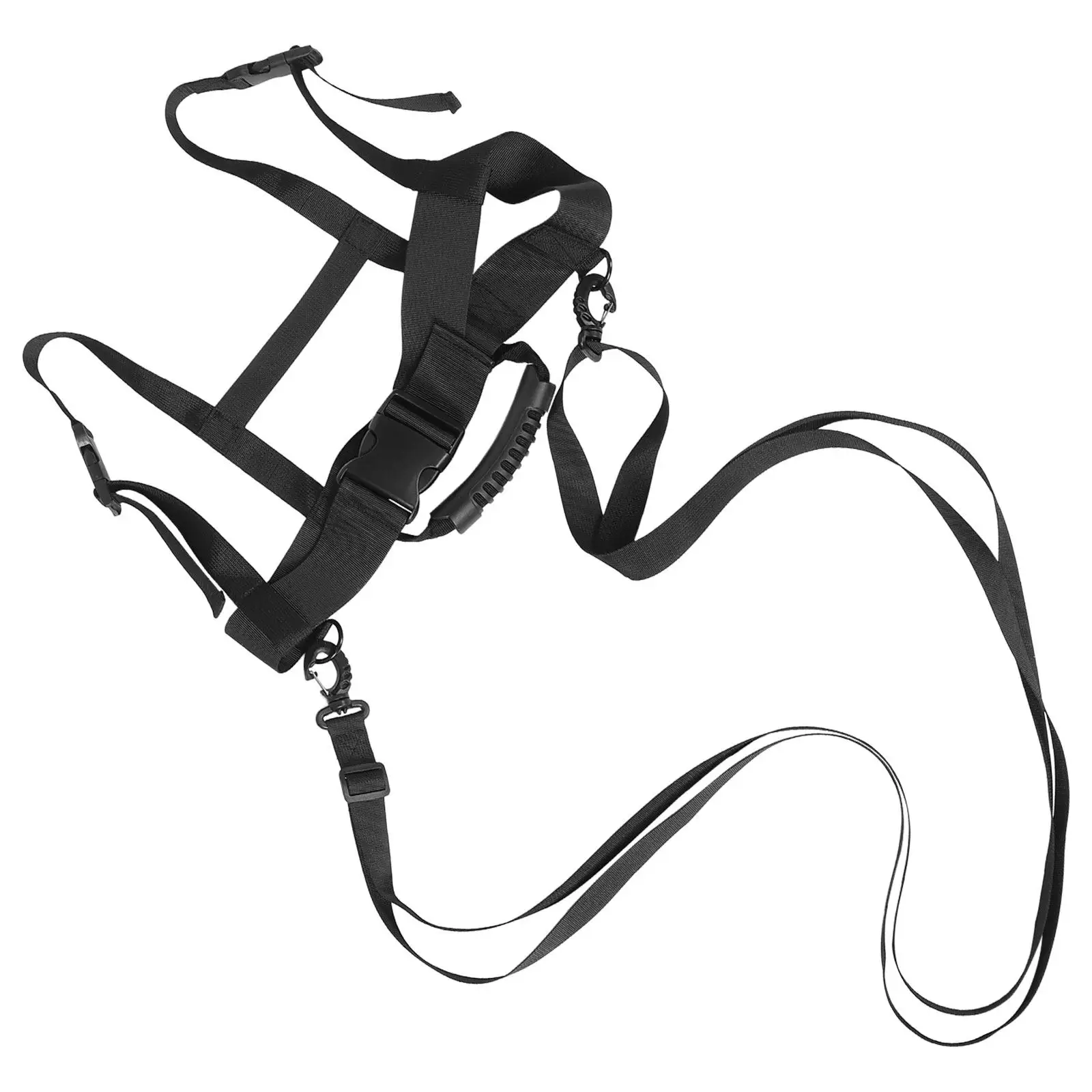 

Ski Snowboard Training Harness Shock Absorbing Anti-Fall Ski Traction Rope Harness for Skiing Skating