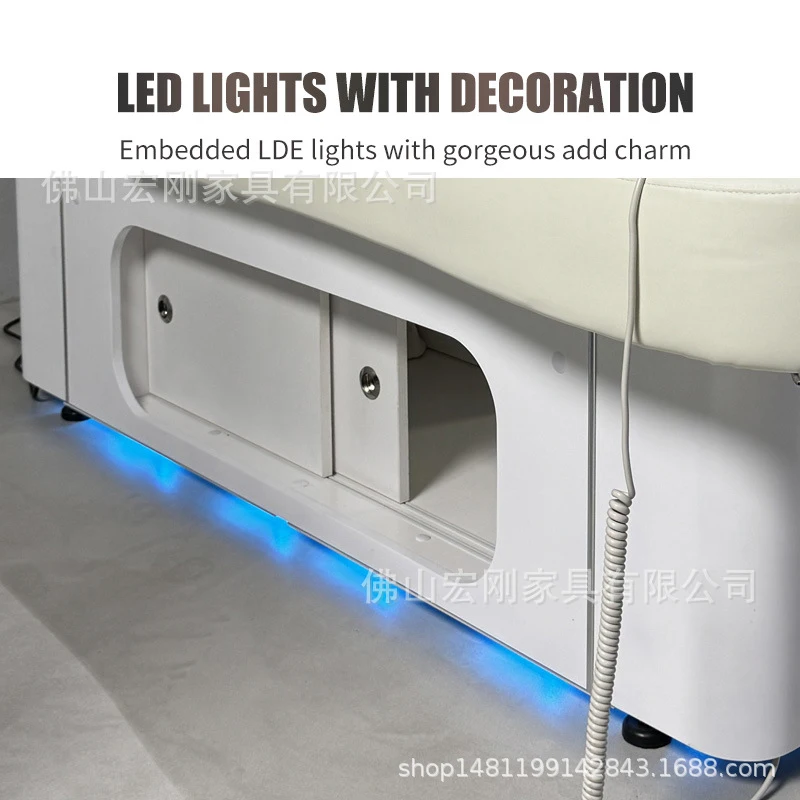 

Кушетка для массажа, физиотерапии, наращивания ресниц, татуажа, парикмахерских услуг, микропластики — специализированная кровать для салонов красоты