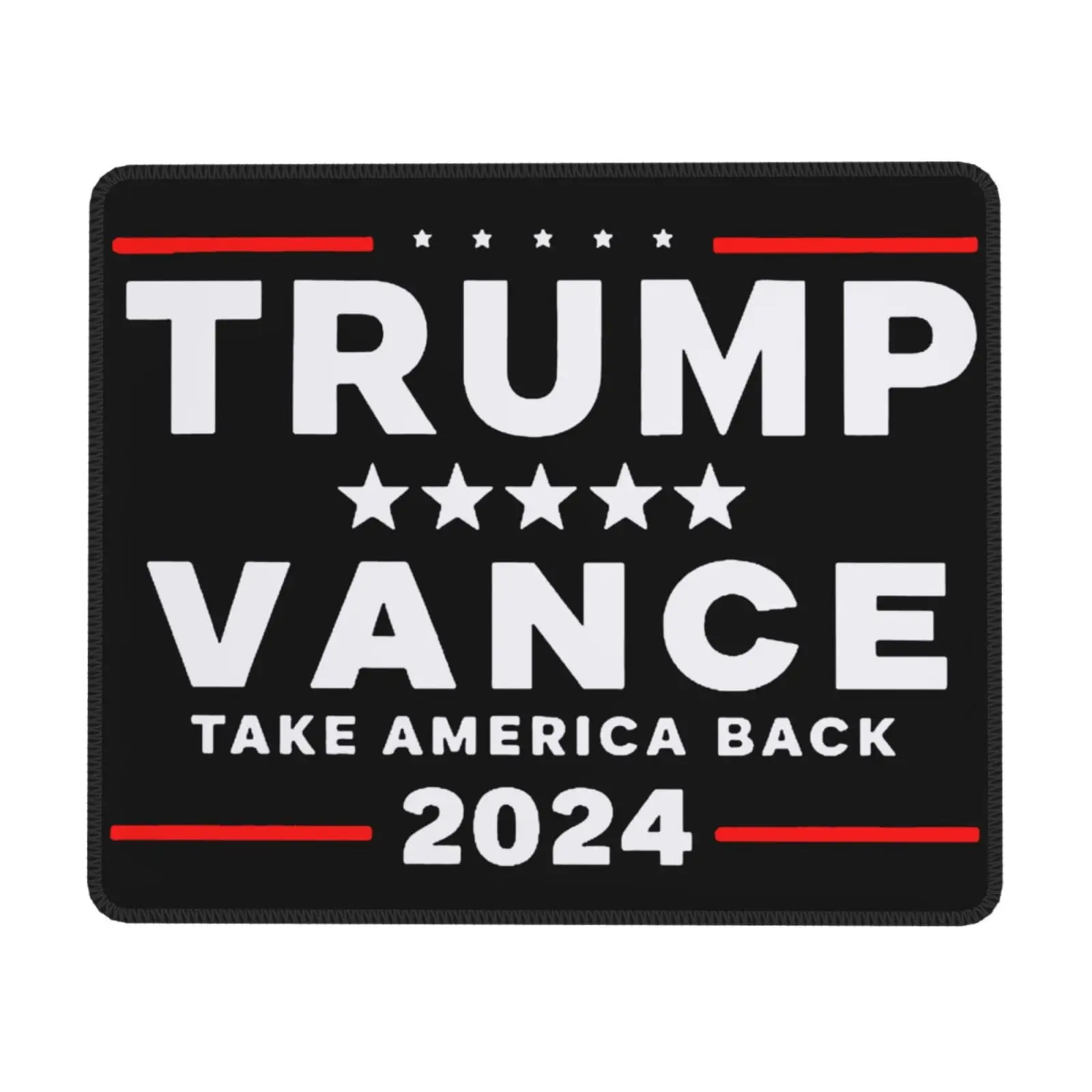 

Trump Vance 2024 Hot-Selling Square Mouse Pads Comfortable Gaming Mousepad Mouse Mat Keyboard Mats Desk Pad 22x18cm