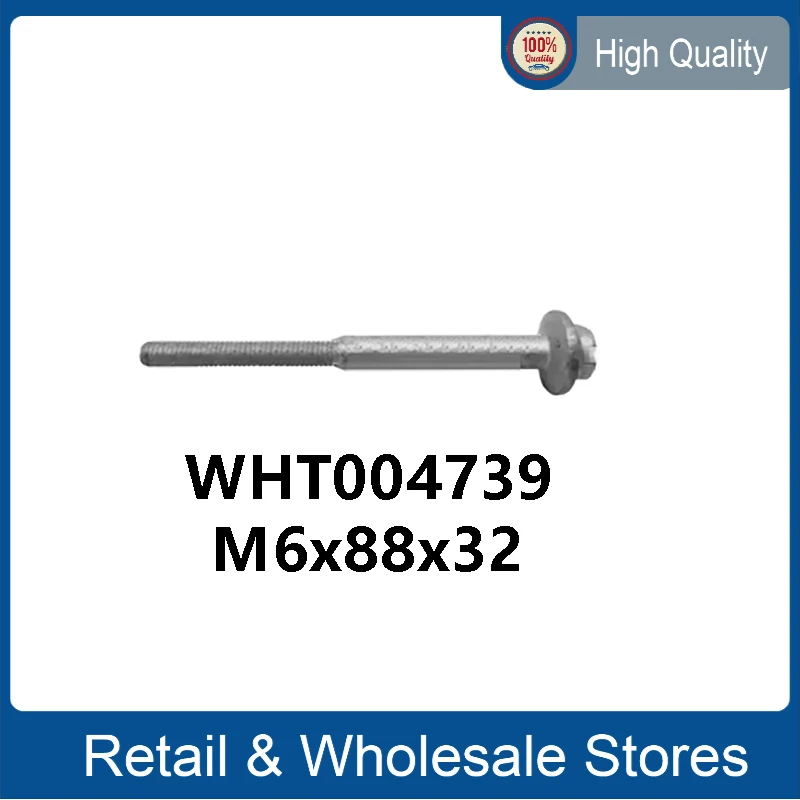 

WHT004739 Injector Bracket Fixing Bolt Screw M6x88x32 WHT 004 739 for Audi VW Volkswagen Skoda Seat 6x88x32 6x88x32mm 6*88*32mm