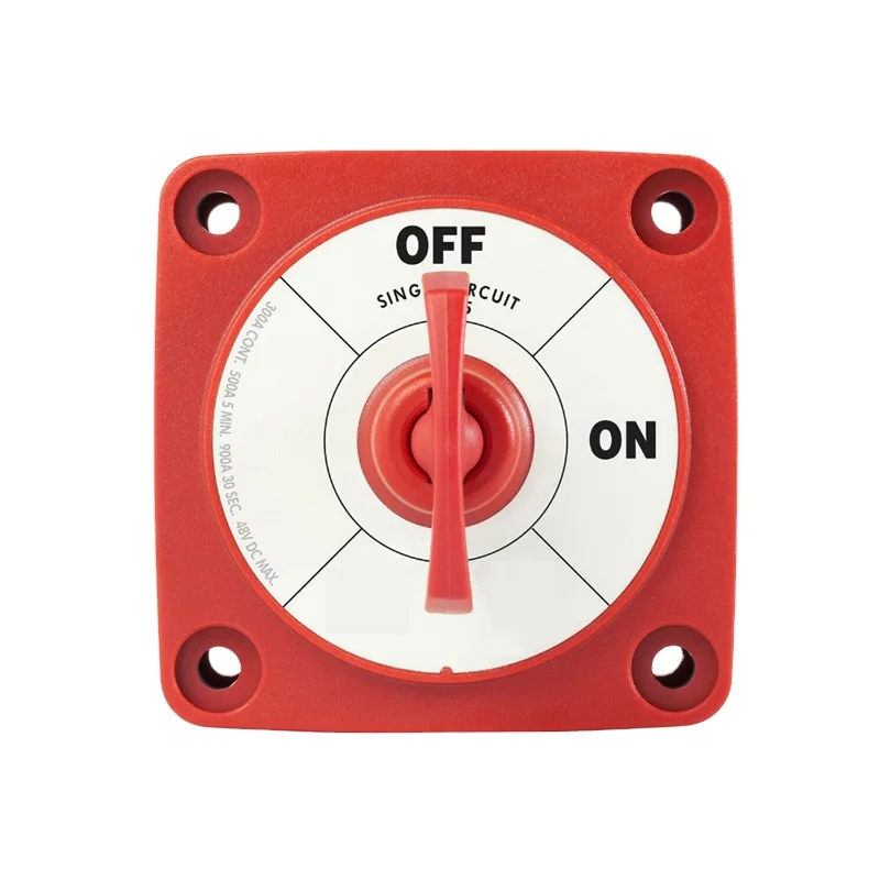 

RV, Yacht, Marine Power Switch With Key, Master Power Switch, Mini M Series Battery Switch