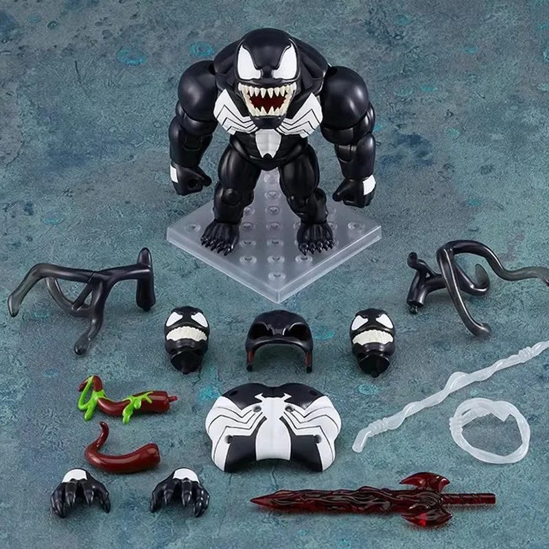 

Genuine Boxed Gsc 1645 Venom 13cm Pvc Anime Collectible Q Version Action Figure Model Collection Limited Gift Toys