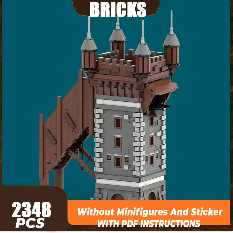 Moc Building Bricks Castle Model Flying Dutchman Fortress Technology Modular Blocks Gifts Toys For Children DIY Sets Assembly