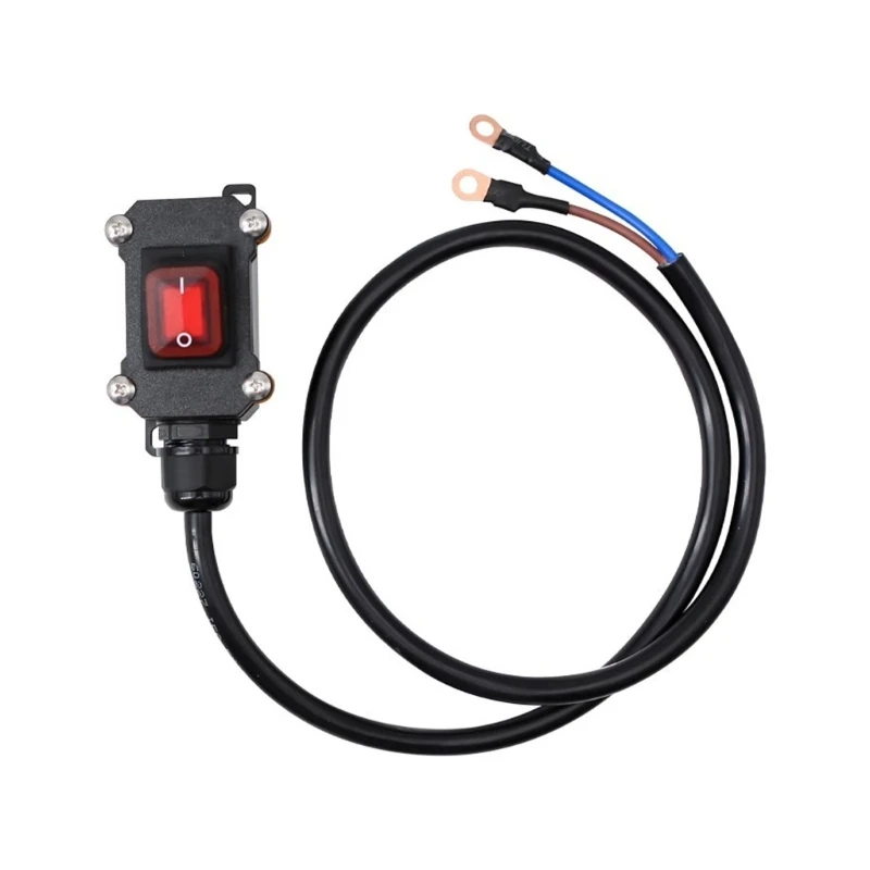 XA6H Motorcycle Battery Disconnect Switches Device 30/50/100cm Cable Length Secure Power Interruption For 12V Bikes Systems