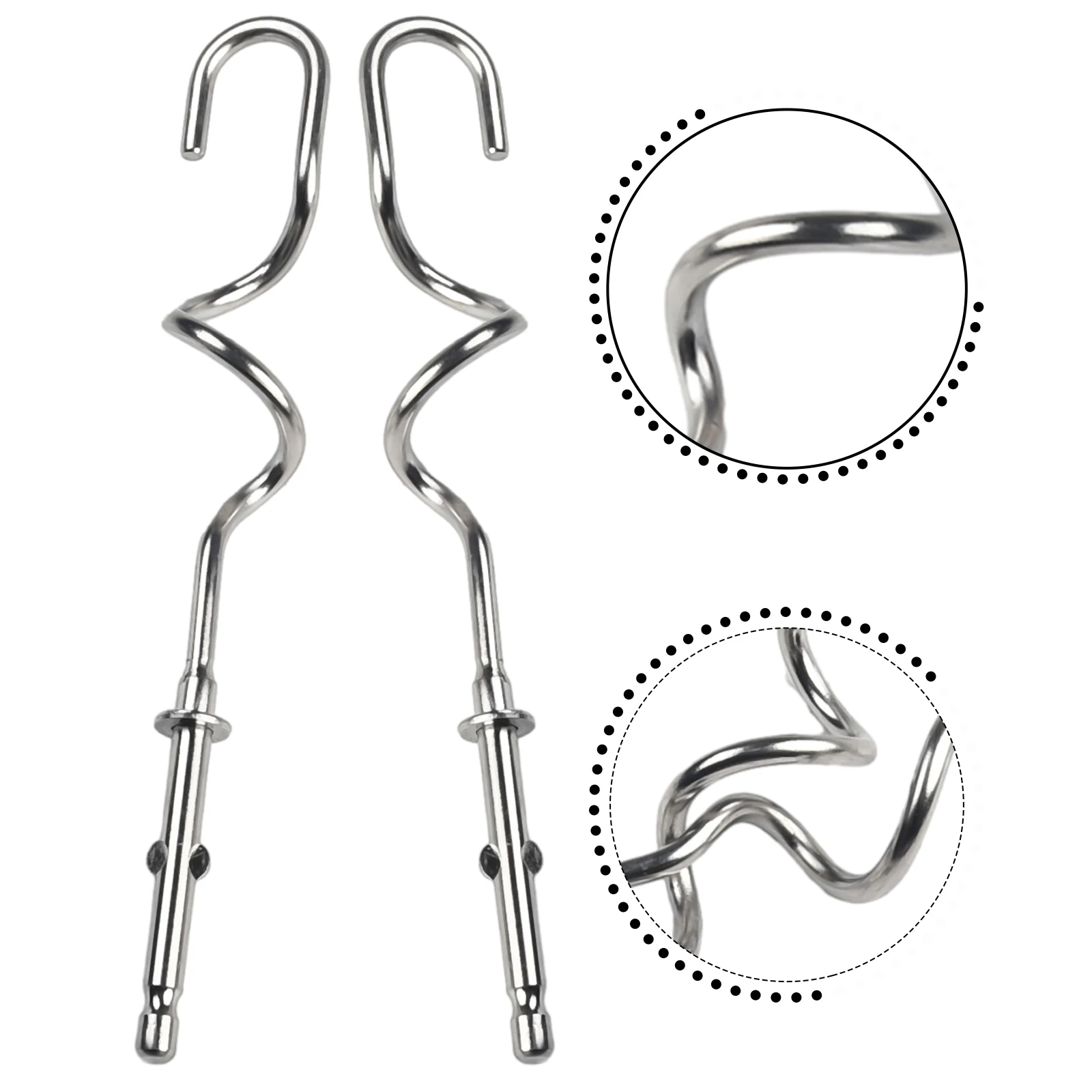 Stainless Steel Beater Mixer Accessories Handheld Egg Beater/Beater Whisk For KENWOOD Egg Beater Dough Blend Replacement