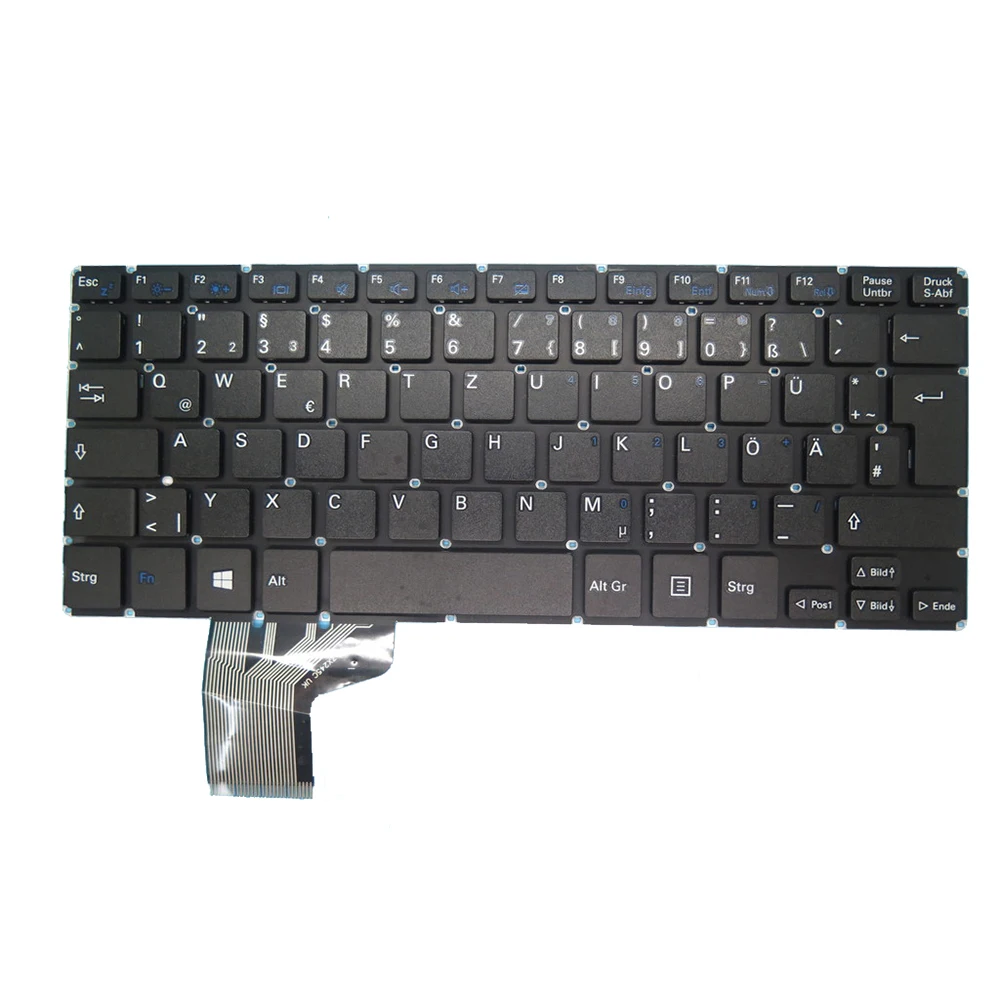 

Laptop keyboard For PEAQ PNB T2011-I0N3 11.6 360 German GR/Swiss SW Black
