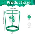 2pcs green