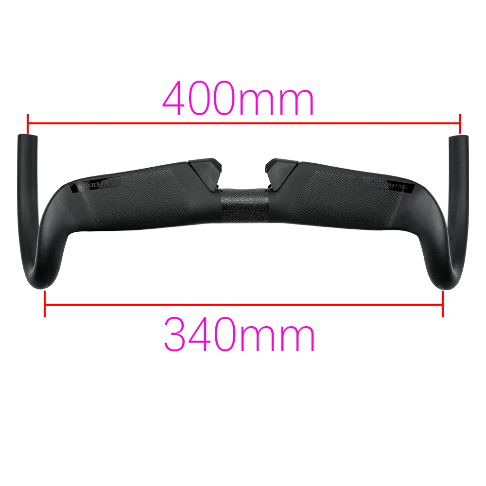 BALUGOE Gravel Bike Full Internal Wiring Professional Carbon Fiber Road Bicycle Handle All Internal Cables Fixed Bike Handlebar image 3
