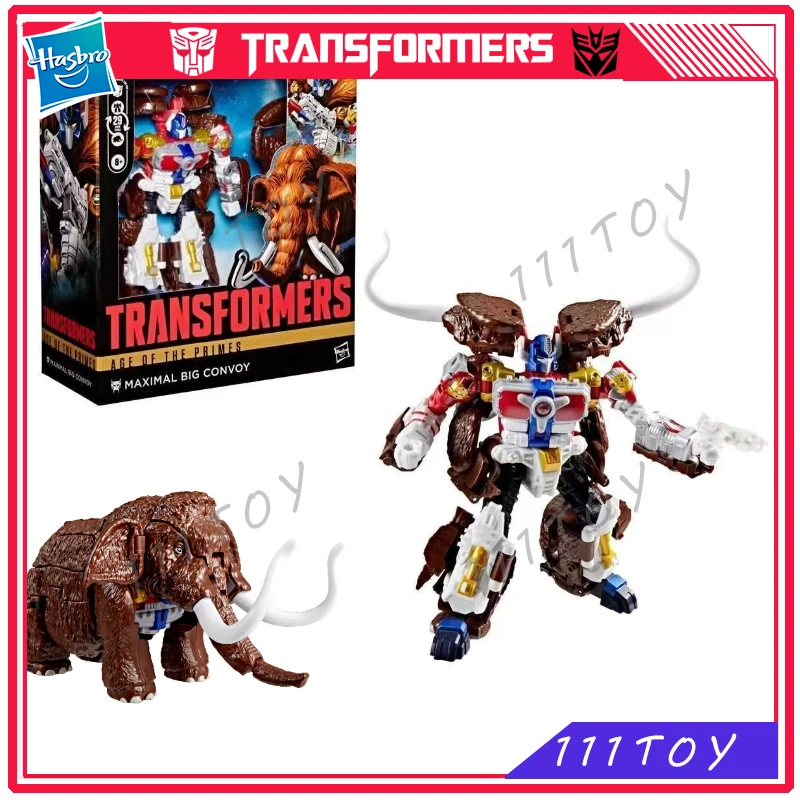 

In Stock Hasbro Transformers Classic Toys Age Of The Primes Maximal Big Convoy Action Figure Robot Toy Collectibles Gift Hobbies