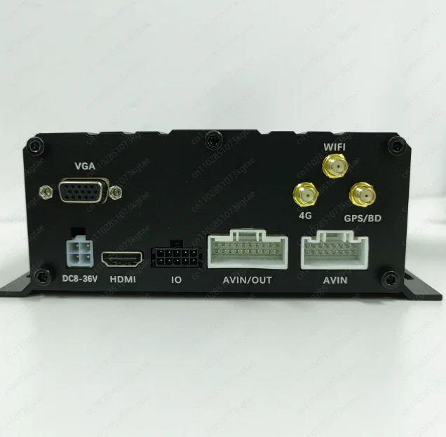 Car dual hard disk video recorder AHD1080P monitoring high definition SD card truck driving recorder