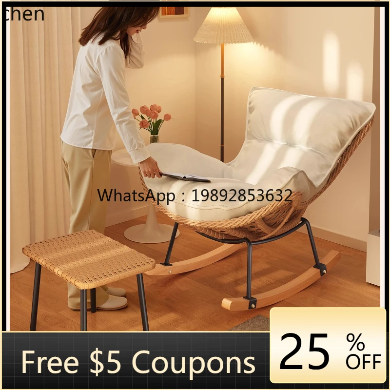 H1 recliner adult sleeping rattan chair bedroom leisure home lazy sofa