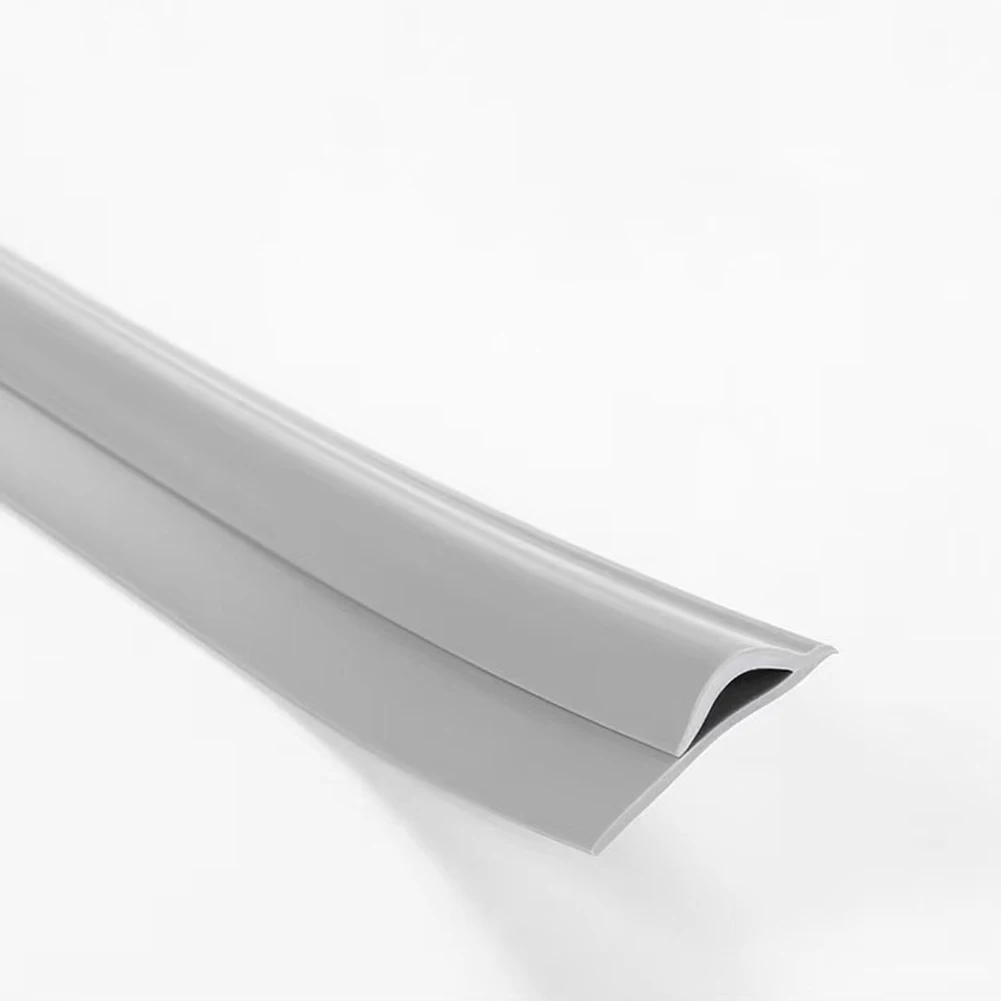 Grey Carpet Edge Strip Seamless Flooring Transition Multi-surface Compatibility Safe Transition Solution For Carpet To Tile