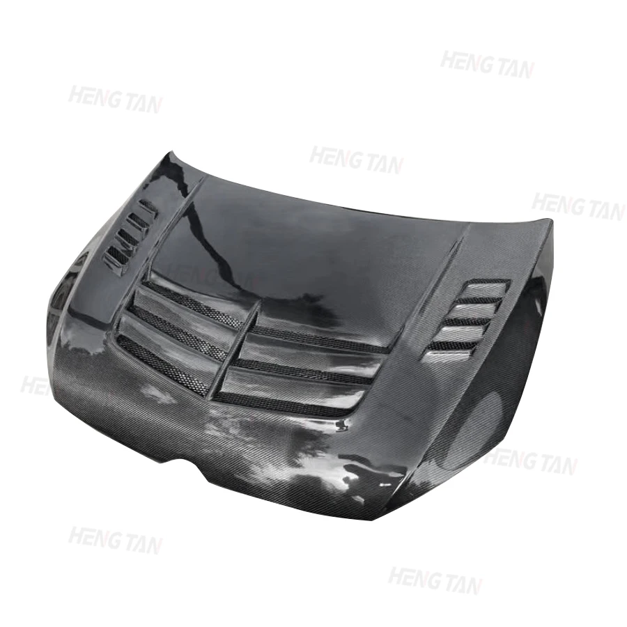 For Volkswagen Golf 7 7.5 2014-2021 Carbon Fiber Car Front Bumper Engine Cover Hood Bonnet Vent Parts Upgrade Body kit