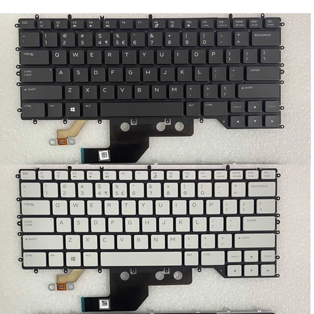 

Laptop Keyboard Relacement For DELL Alienware M15 R2 R3 Black/White