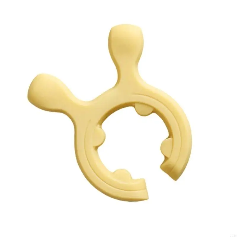 77JF Slip Provo Kitchen Spatula Rack Rack à prova calor Silicone Rest para fogão fácil limpar