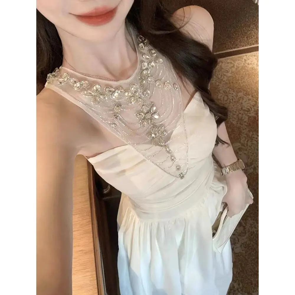 

Платья Женское платье для вечеринки для женщин Свадьба Лето Модал Узел Шнуровка Без талии Пикник Mori Cottagecore Природа Литературный Молодежный