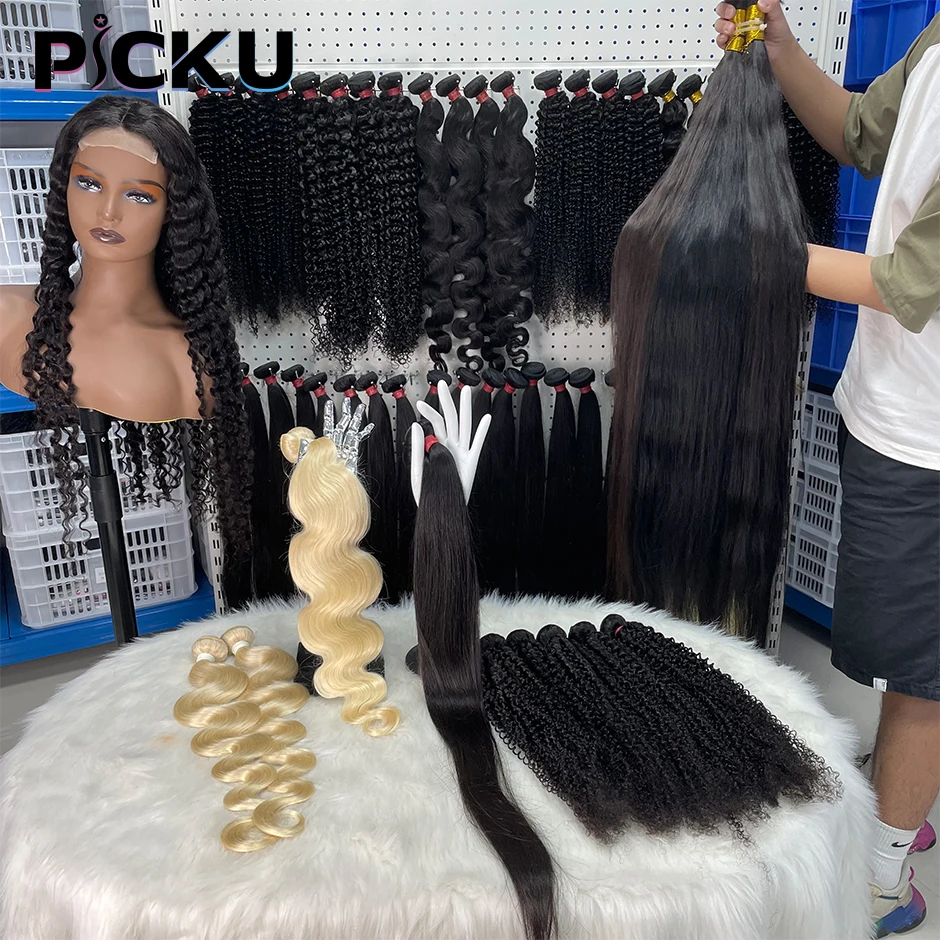 30 32 Inch Peruvian Hair Bundles Body Wave Human Hair Weave Bundles Remy Hair Extension Cheap 1/4Pcs Wholesale Bundles